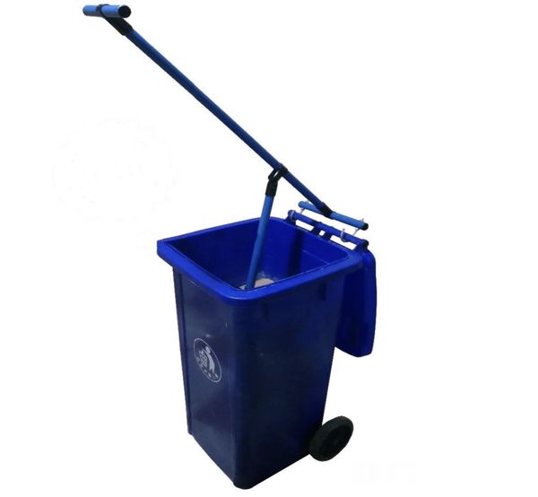 Manual Trash Compactor. Wheelie bin tool. Metal Frame for Sale in