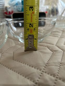 Small Clear Glass Bowls Set