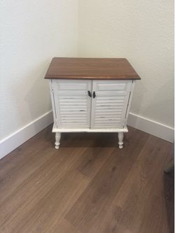 Farmhouse Accent Cabinet – Real Wood – $50 OBO