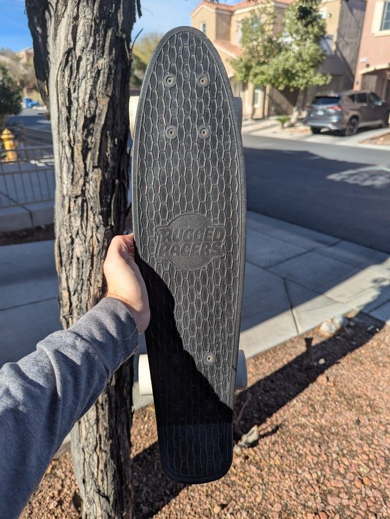 Rugged Racers plastic cruiser skateboard