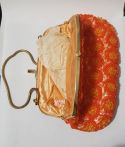 Purse Women/Vintage Handmade In Japan Beaded Purse/ Made In Hong Kong