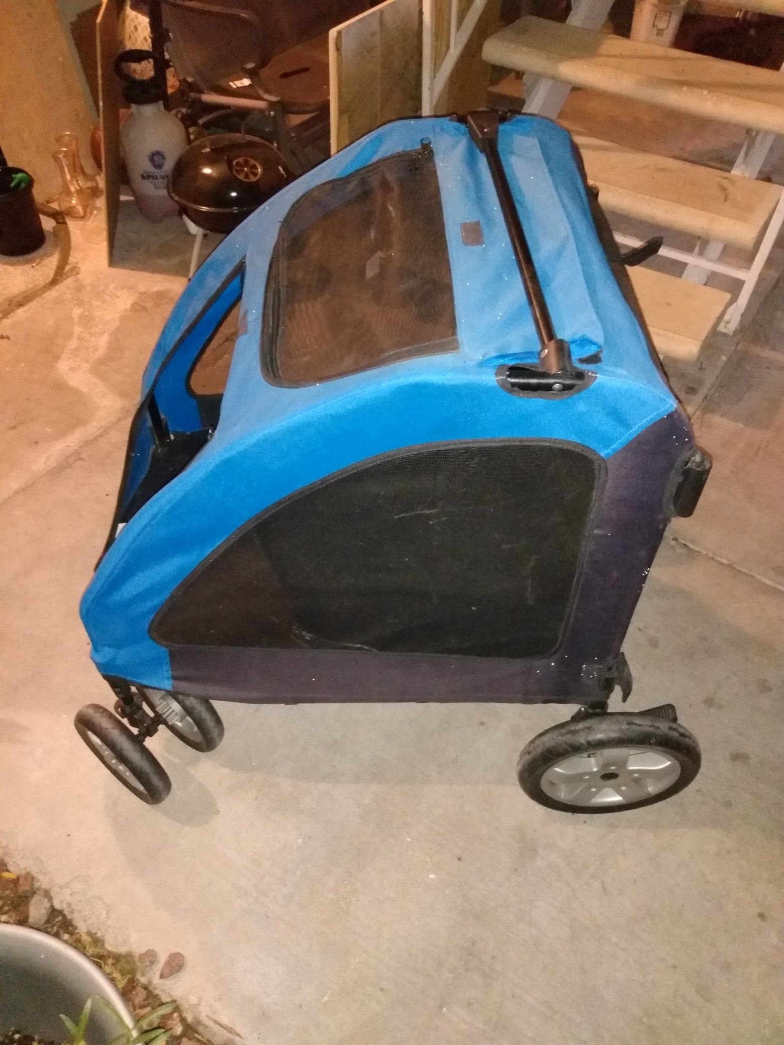Dog Stroller (Like New + Holds up to 150 pounds)