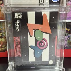 Zoop SNES Game NEW SEALED WATA 8.5 A Seal! Super Nintendo 