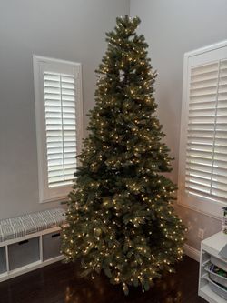 9-foot Pre-lit Christmas Tree