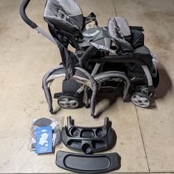 Graco Ready2Grow Click Connect Double Stroller. 
