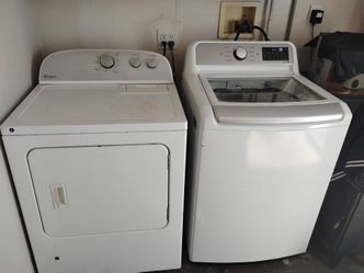 LG Washer  and  Whirlpool Dryer