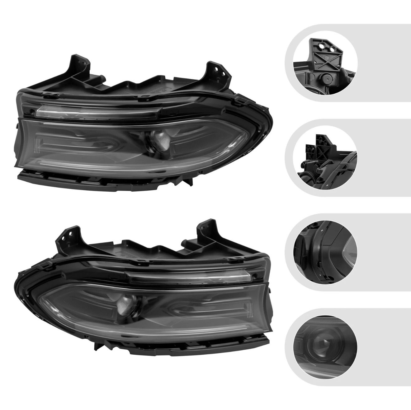 2015 - 2023 Dodge Charger OEM Headlights 