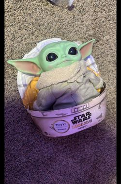 Baby yoda grogu doll
