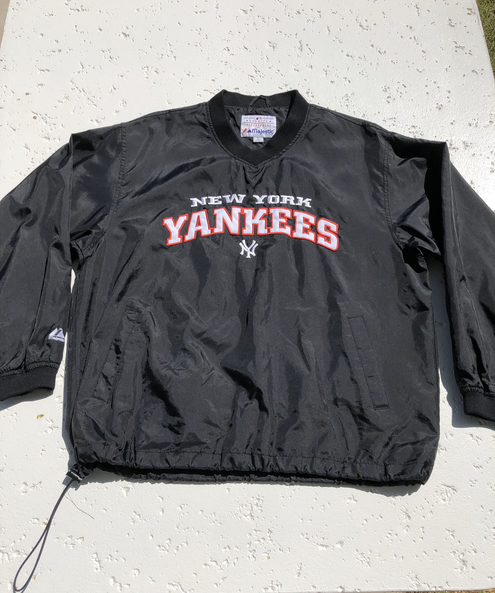 Vintage MLB New York Yankees pullover windbreaker