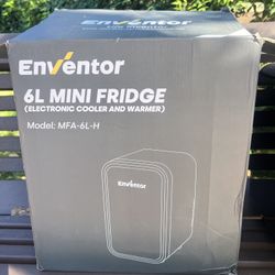 Black Eventor 6L Mini Fridge (cooler & warmer)