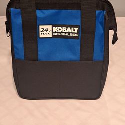 Kobalt Tool Bag Blue & Black NEW!
