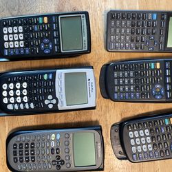 Texas Instrument Calculators . (1) TI- 82:  ((11) TI- 83:  2) TI-83 Plus:  (1) TI-84  Plus :  (1) TI- Titanium .  $40.00 Each