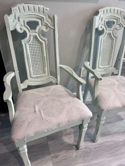 Beautiful Refurbished Antique Chairs