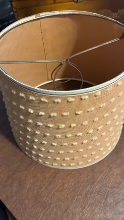$5- vintage mid century lampshade