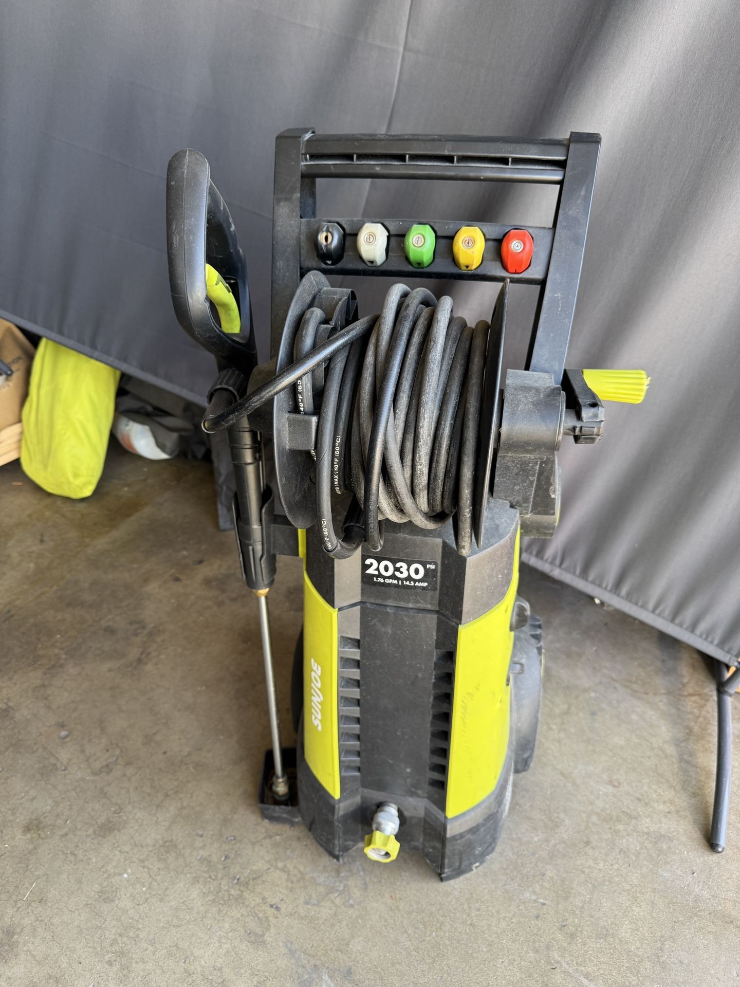 SunJoe Pressure Washer. 