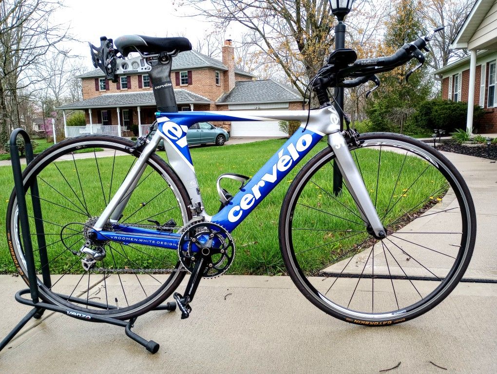 Truly Stunning 2009 Cervelo P2C Tarmac Shredder W/ Bonuses