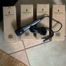 Karaoke Corded Microphones. 