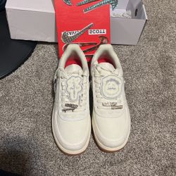 travis scott nike air force beige
