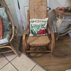  Antique Reedwood Rocking Chair
