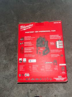 Milwaukee M18 18-Volt Lithium-lon Brushless Cordless PACKOUT Jobsite Fan