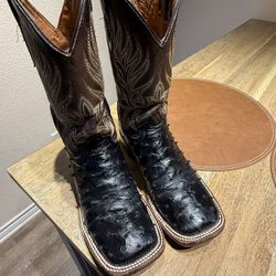 Ostrich Boots