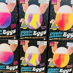 1 set left Needoh Dippin Dazzle Eggs