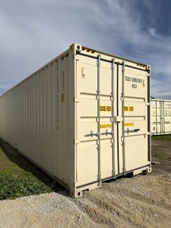 New 40 Foot High Cube Double Door Shipping Container - One-Trip - Wildomar