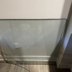 36” X 36” Glass Table Topper