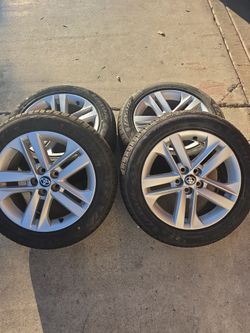 16inch Toyota Corolla OEM replacement wheels and New Tires