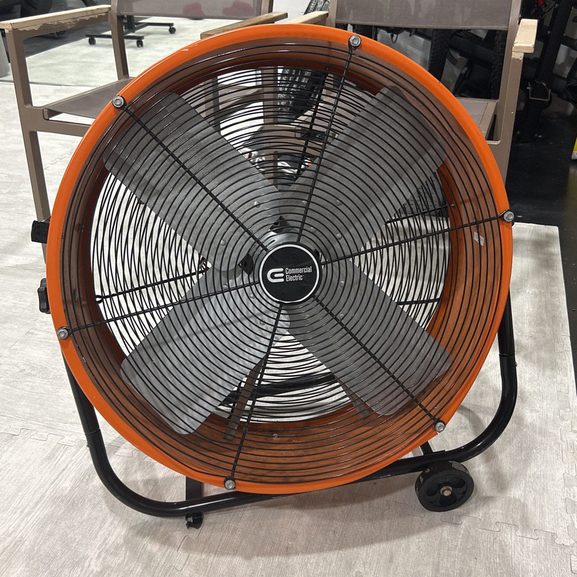 Commercial Electric 24 in. Heavy Duty 2Speed Direct Drive Tilt Drum
