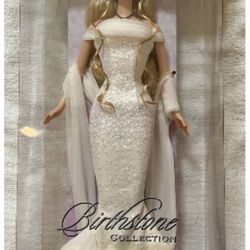 Birthstones Barbie Doll June Pearl Blonde