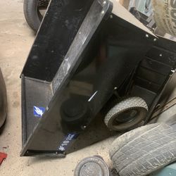 Mini Mower Trailer 10 Cu Foot