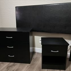 Black Bed Set (full)