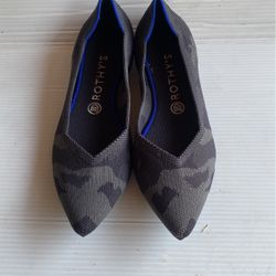 Rothy’s The Point Dark Grey Flats Size:10