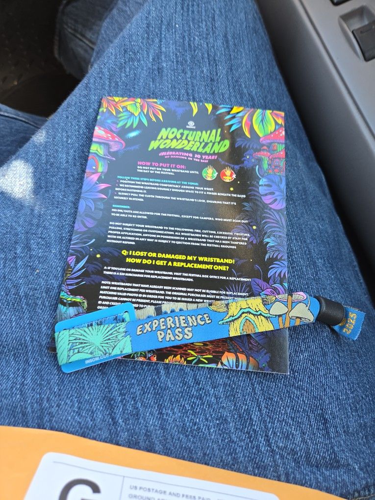 Nocturnal Wonderland "EXPERIENCE" 2 DAY PASS SEPTEMBER 13 AND 14