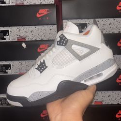 Jordan 4 Retro White Cement 