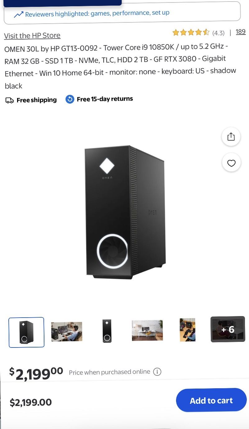 Gaming pc 