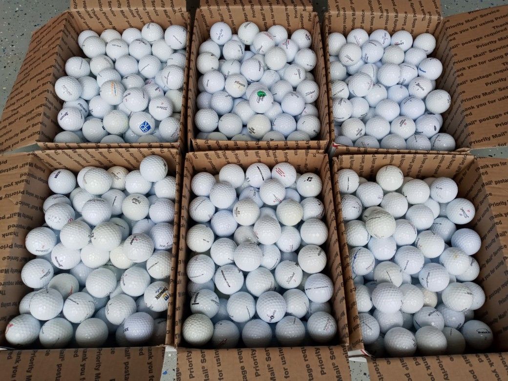 Golf Balls, Assorted brands. 100 balls for $27. ** Super Cheap Price!