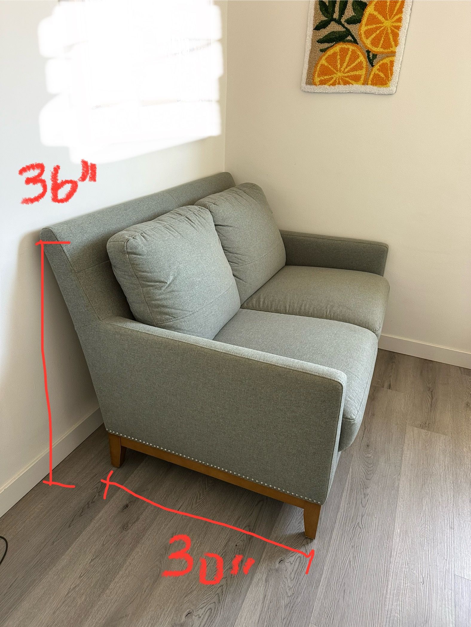 2 Seat Couch/Sofa