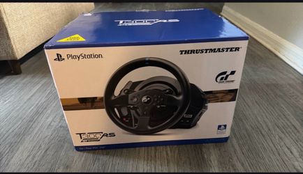 Brand New Thrustmaster T300RS GT Force Feedback Racing Wheel & 3 Pedal Set - PS5 & PC