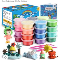Kids 24 Color Modeling Clay Kit