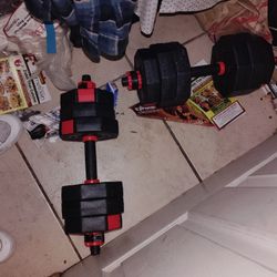 Adjustable Dumbbells