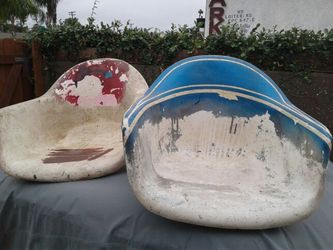 Fibreglass bucket seats