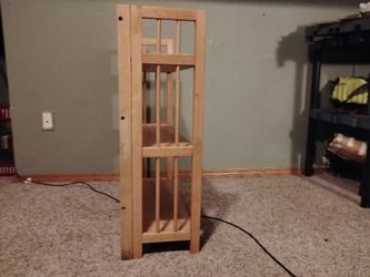 Three-tier collapsible shelf