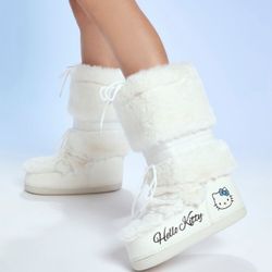 Hello Kitty Forever 21 Faux Fur Boots