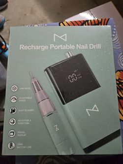 M-E Zdrill Rechargeble Electric Nail Drill