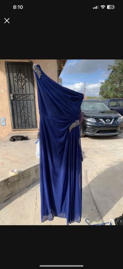Long Royal blue Dress