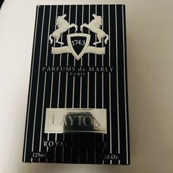 Parfums de Marly Layton Royal Essence perfume 125ML 4.2FL OZ opened but not used