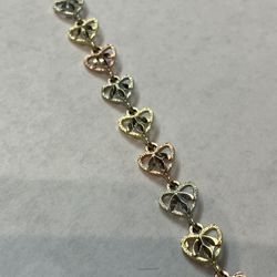 14k Gold Bracelet #109724-1 MJ