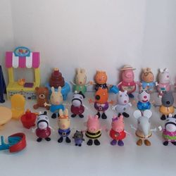 Peppa Pig Figures And Furniture